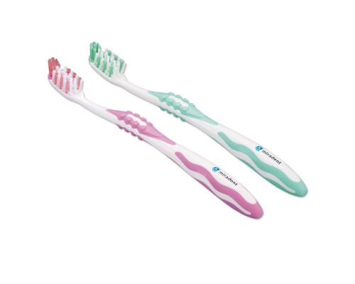 Miradent Carebrush white/pink зубна щітка відбілююча середня (рожева) Miradent Carebrush white/pink зубна щітка відбілююча середня (рожева)