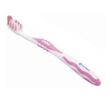 Miradent Carebrush white/pink зубна щітка відбілююча середня (рожева)