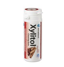 Miradent Xylitol Cinnamon Жувальна гумка з ксилітолом, 30 шт