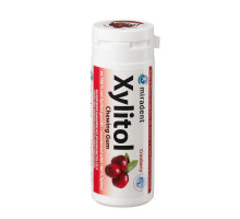 Miradent Xylitol Cranberry Жувальна гумка з ксилітолом, 30 шт