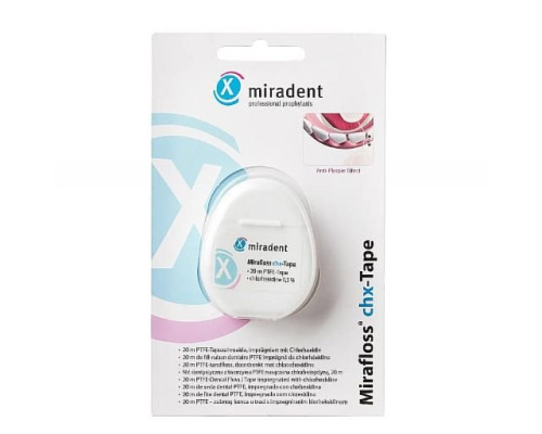 Mirafloss chg-Tape стоматологічна стрічка 20м Mirafloss chg-Tape стоматологічна стрічка 20м