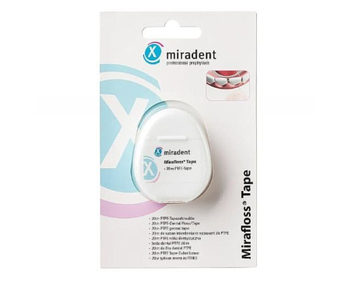 Mirafloss Tape PTFE стрічка 20м Mirafloss Tape PTFE стрічка 20м