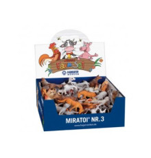 miradent® Miratoi іграшки свійські тварини, 100шт