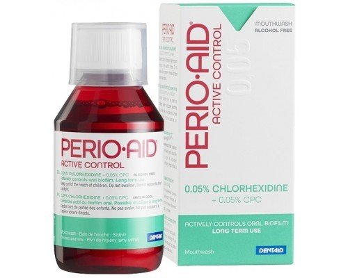PERIO-AID Active Control Ополіскувач ротової порожнини, 150мл PERIO-AID Active Control Ополіскувач ротової порожнини, 150мл