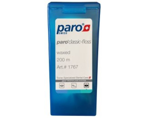 paro classic-floss Зубна нитка, вощена, 200 м paro classic-floss Зубна нитка, вощена, 200 м