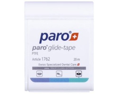 paro glide-tape Зубна стрічка тефлонова, 20 м paro glide-tape Зубна стрічка тефлонова, 20 м