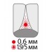 paro isola F Міжзубні щітки, x-тонкі, конічні, Ø 1.9/5.0 мм, 5 шт