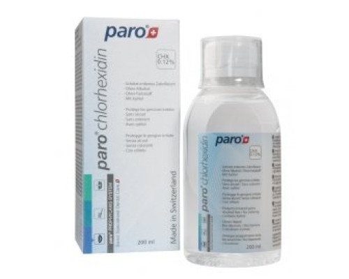 paro Ополіскувач ротової порожнини з хлоргексидином, 200 мл paro Ополіскувач ротової порожнини з хлоргексидином, 200 мл