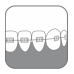 paro® ortho brush child Детская ортодонтическая зубная щетка