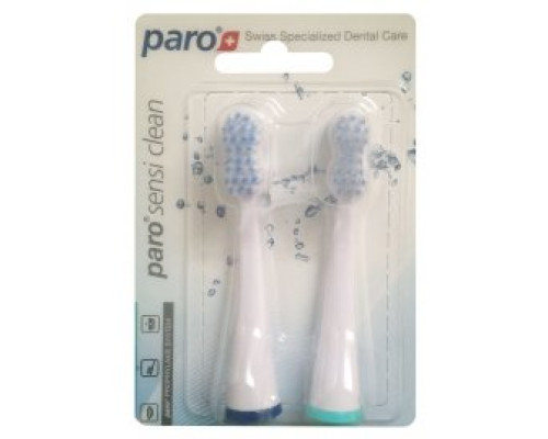 paro sonic sensi-clean Змінні щітки, 2 шт. paro sonic sensi-clean Змінні щітки, 2 шт.
