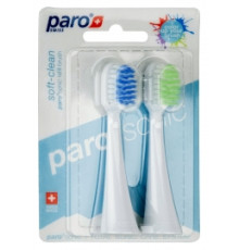 paro sonic soft-clean Змінні щітки для ніжного та ретельного очищення, 2 шт.
