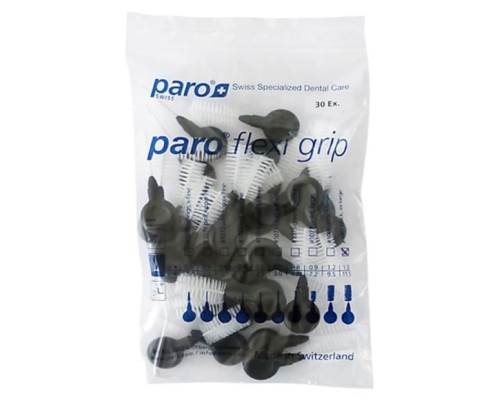 paro flexi grip Міжзубні щітки, хх-великі, Ø 11.5 мм, 30 шт paro flexi grip Міжзубні щітки, хх-великі, Ø 11.5 мм, 30 шт