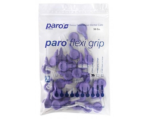 paro® flexi grip Міжзубні щітки, великі, Ø 7.2 мм, 30 шт