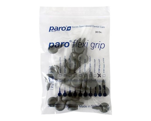 paro flexi grip Міжзубні щітки, х-великі, Ø 9.5 мм, 30 шт paro flexi grip Міжзубні щітки, х-великі, Ø 9.5 мм, 30 шт