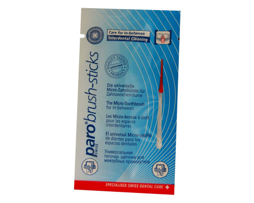 paro brush-stick Зубні мікро-щітки, упаковка 60 шт paro brush-stick Зубні мікро-щітки, упаковка 60 шт