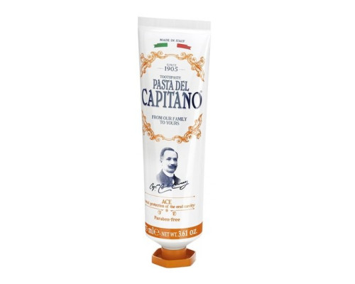 Pasta del Capitano "1905" Зубна паста ACE з вітамінами 75 мл
