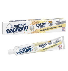 Pasta del Capitano Turmeric & Propolis Зубна паста з куркумою та прополісом, 75 мл