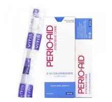 PERIO-AID Intensive Care комплект: ополіскувач, паста, щітка campaign