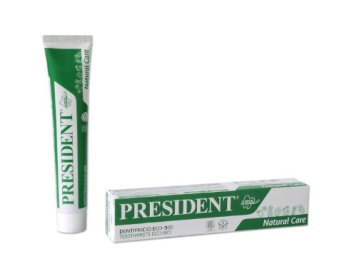 President ecoBIO Зубна паста, 75 мл President ecoBIO Зубна паста, 75 мл