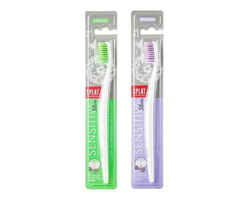 Splat Professional Sensitive medium зубна щітка середньої жорсткості Splat Professional Sensitive medium зубна щітка середньої жорсткості