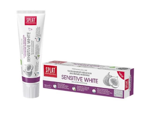 Splat Professional Sensetive White Зубна паста, 100мл Splat Professional Sensetive White Зубна паста, 100мл