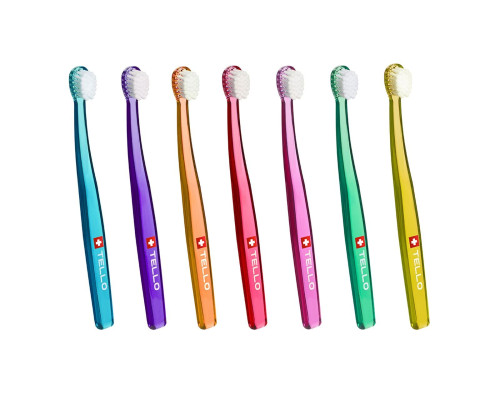 Tello Kids 10400 Mega Soft зубна щітка для дітей 6+ років