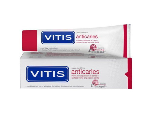 VITIS anticaries Зубна паста, 100мл VITIS anticaries Зубна паста, 100мл