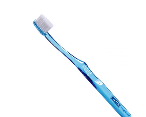 VITIS IMPLANT BRUSH campaign зубна щітка м'яка в поліетіленовому пакуванні VITIS IMPLANT BRUSH campaign зубна щітка м'яка в поліетіленовому пакуванні
