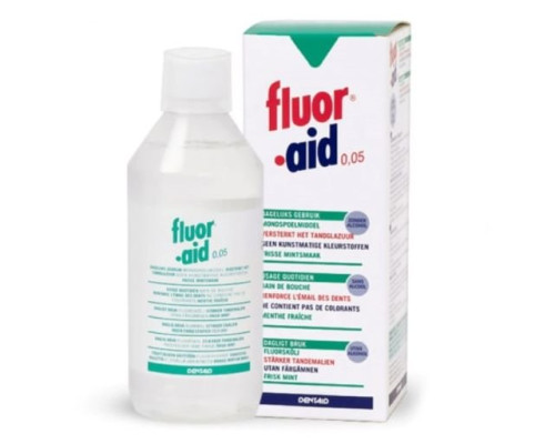 FLUOR-AID 0.05% ополіскувач з ксилітолом, 500 мл FLUOR-AID 0.05% ополіскувач з ксилітолом, 500 мл