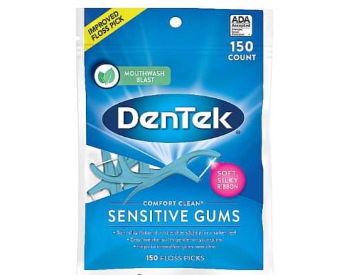DenTek Комфортне очищення флос-зубочистки, 150 шт DenTek Комфортне очищення флос-зубочистки, 150 шт
