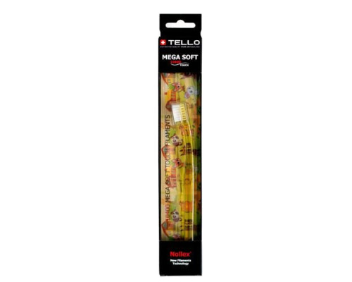 Tello Kids 10400 Mega Soft зубна щітка для дітей 6+ років