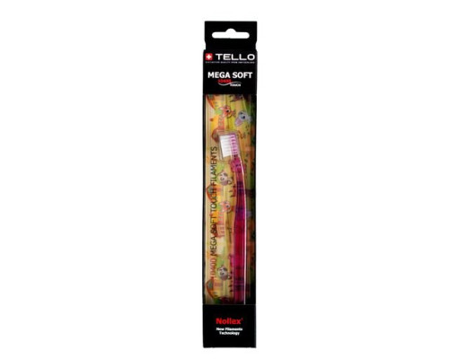 Tello Kids 10400 Mega Soft зубна щітка для дітей 6+ років